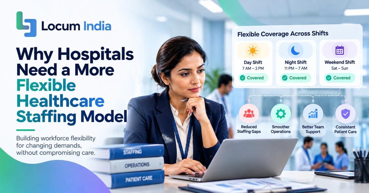 Hospital administrator planning flexible healthcare staffing coverage across different shifts